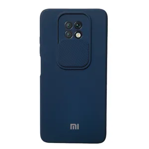 کاور  مدل کشویی سیلیکونی مناسب برای گوشی موبایل شیائومی Redmi Note9T / Note 9t / Redmi Note 9 5G