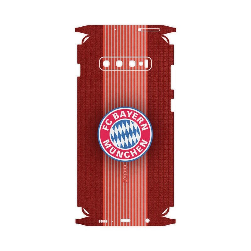 برچسب پوششی ماهوت مدل Bayern-Munchen-FC-FullSkin مناسب برای گوشی موبایل سامسونگ Galaxy S10 Plus