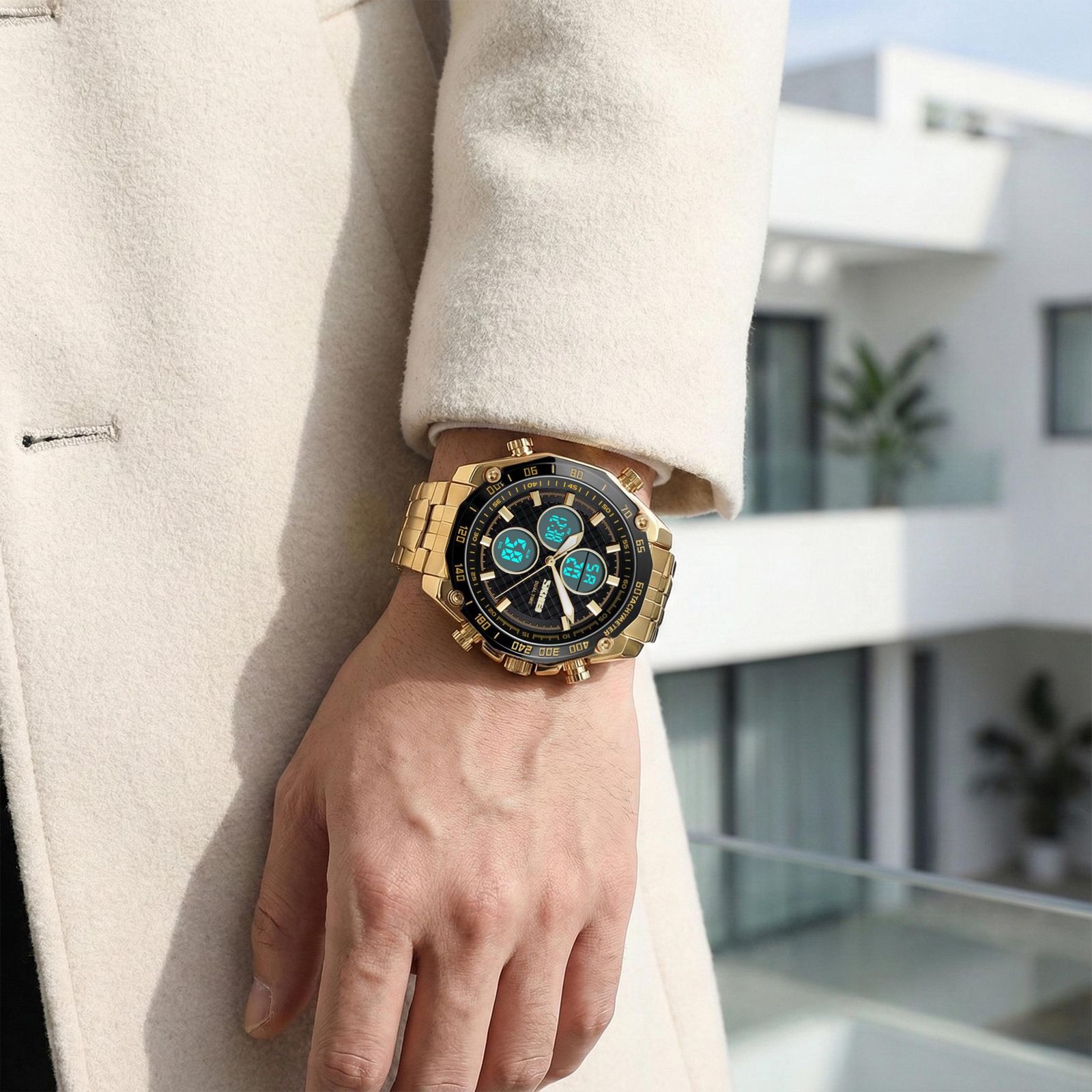 ساعت مچی عقربه ای مردانه اسکمی مدل 1 -  - 2