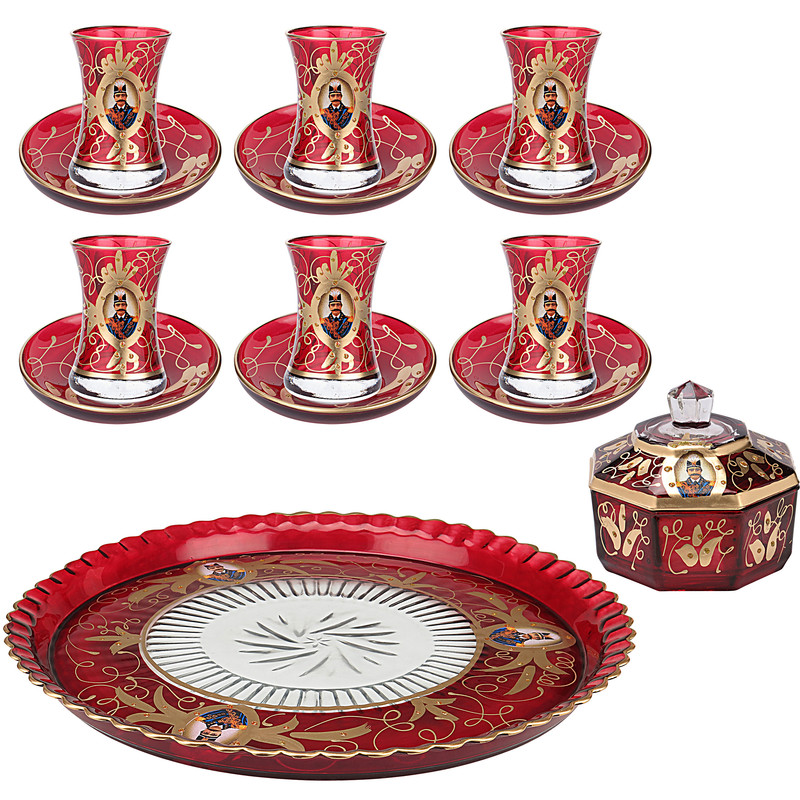 سرویس چای خوری 14 پارچه مدل MAS50000