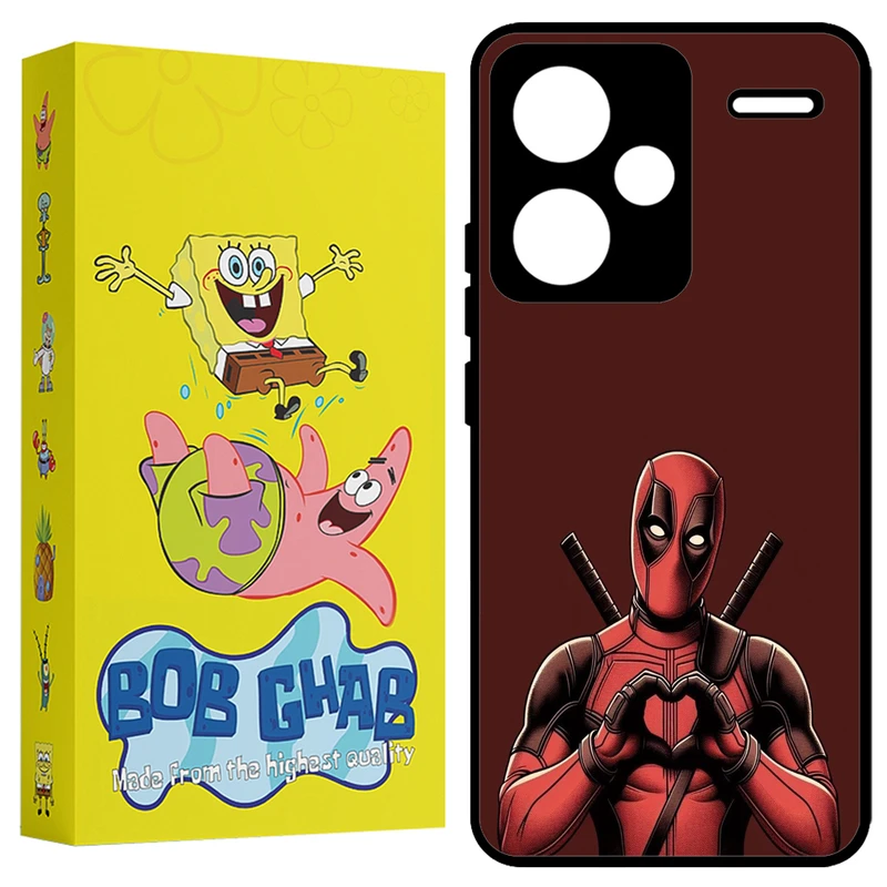 کاور باب قاب طرح ددپول مدل BCPN13PL مناسب برای گوشی موبایل شیائومی Redmi Note 13 Pro Plus