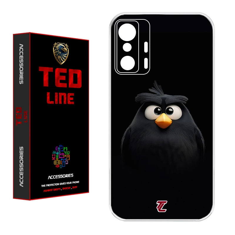 کاور تد لاین طرح پرنده کد 1122 مناسب برای گوشی موبایل شیائومی Mi 11T / 11T Pro