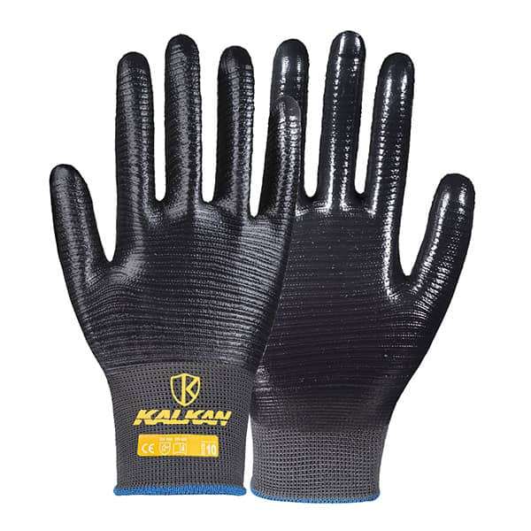 دستکش ایمنی کالکان  مدل فول ZEBRA  بسته 12 عددی