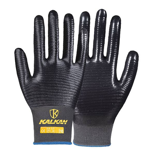 دستکش ایمنی کالکان  مدل فول ZEBRA  بسته 12 عددی