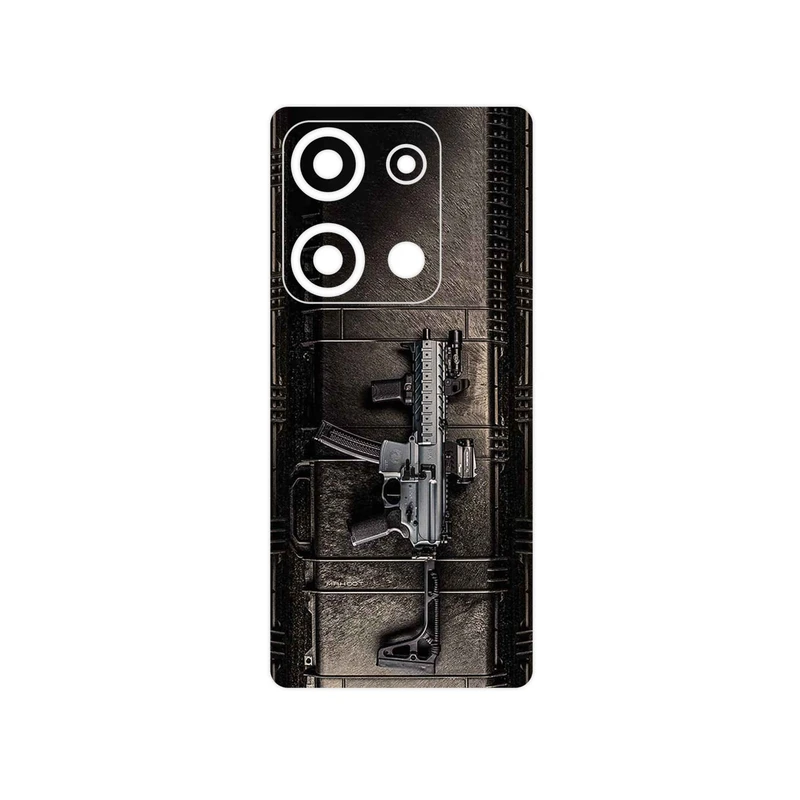 برچسب پوششی ماهوت مدل GUN مناسب برای گوشی موبایل شیائومی Redmi Note 14S