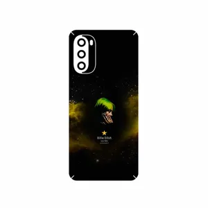 MAHOOT Billie Eilish Cover Sticker for Motorola Moto G52