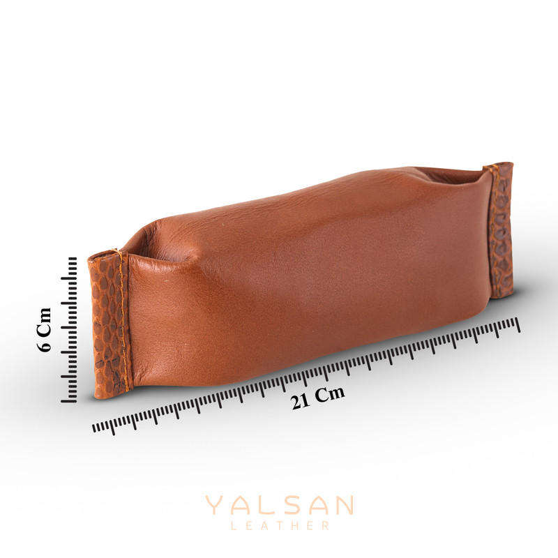 کیف لوازم آرایش زنانه چرم یلسان مدل آرتمیس کد MRV-02-141