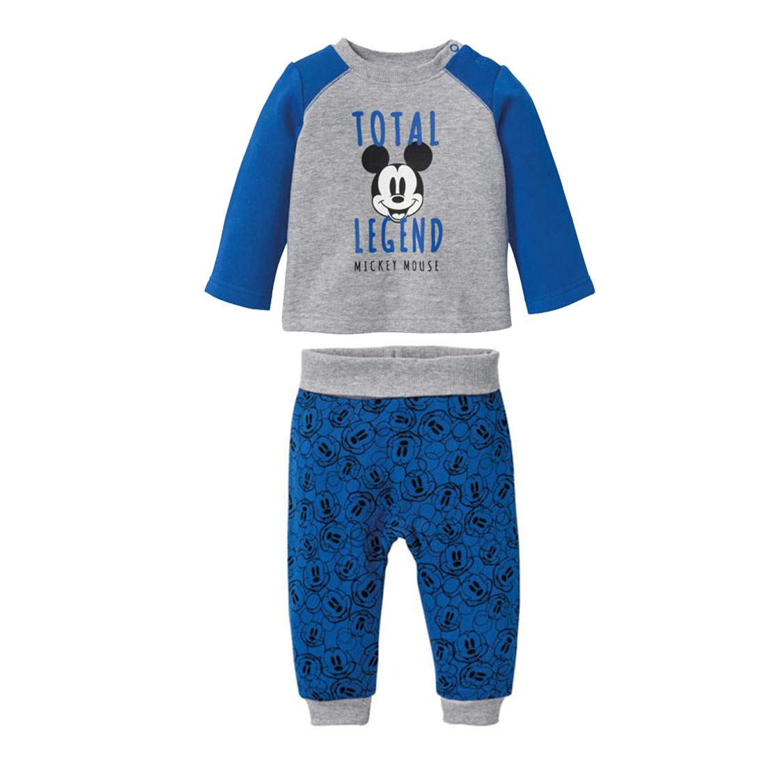 ست تی شرت و شلوار نوزادی دیزنی مدل 8814