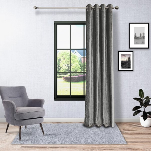 پرده نوین پرده خورشید مدل مخمل شانل کد NU351 سایز 280x140 سانتی متر