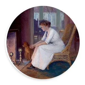 دیوارکوب طرح زن و شومینه مدل wtb356