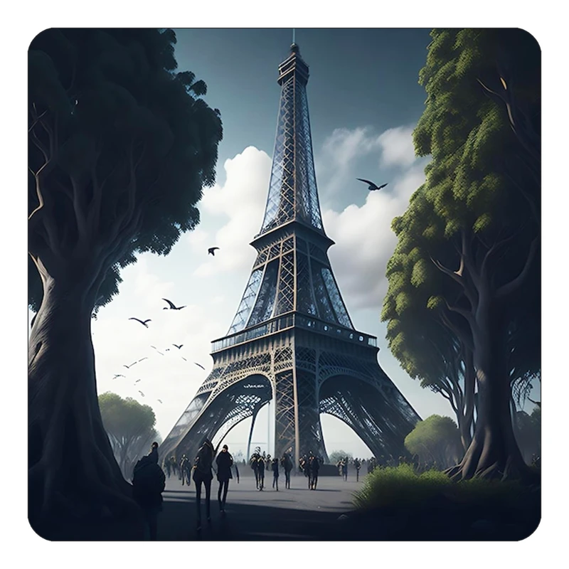 مگنت کاکتی طرح پاریس Paris مدل mp59744