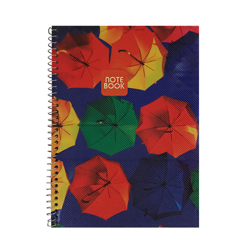 دفتر زبان 50 برگ احسان طرح چتر کد 150186