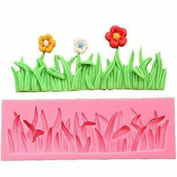 سیلیکون قالب گیری نگین مدل چمن