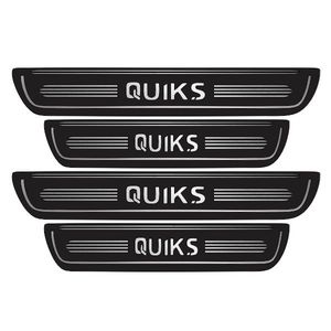پارکابی خودرو آداک مدل  چرم کد PQuiks مناسب برای کوئیک اس مجموعه 4 عددی