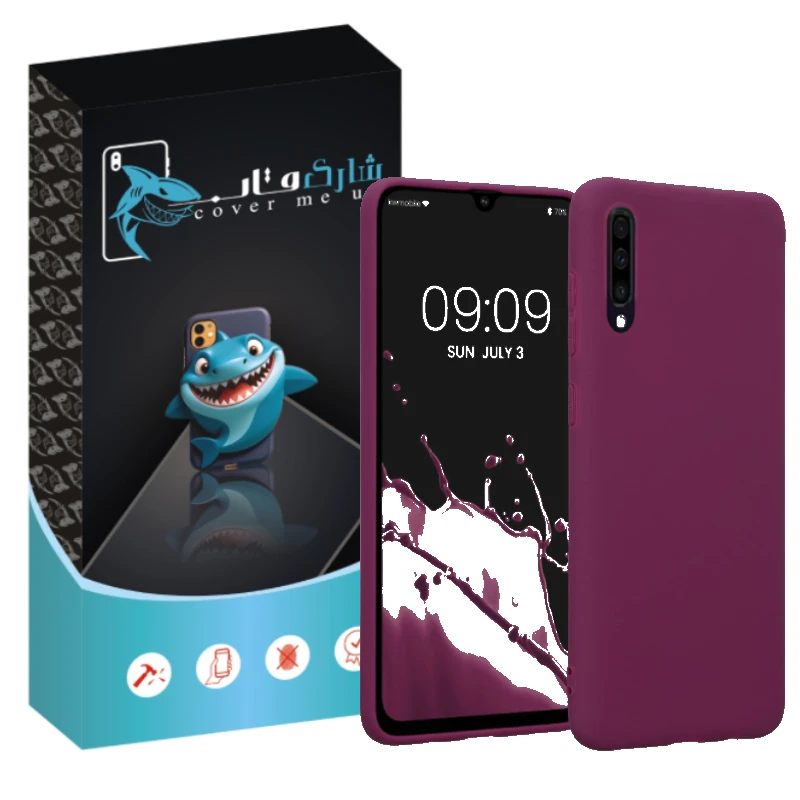 کاور شارک قاب مدل SILIK ORG مناسب برای گوشی موبایل سامسونگ Galaxy A70