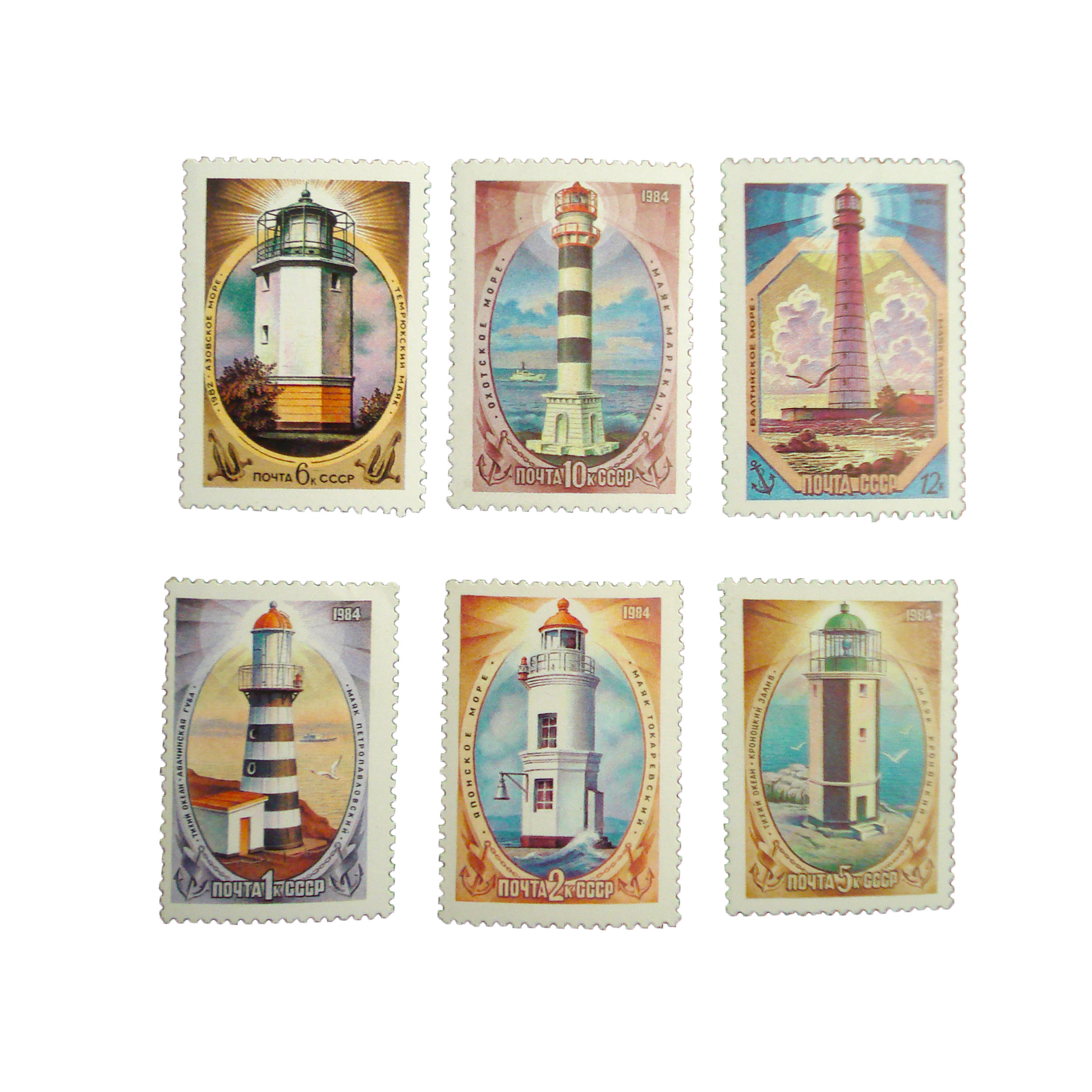 تمبر یادگاری مدل يادبود كد c-907 مجموعه 6 عددي