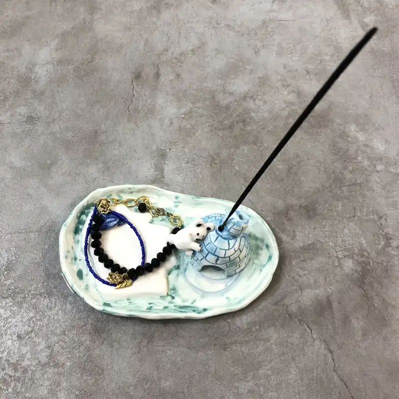 جاعودی سرامیکی طرح خرس قطبی