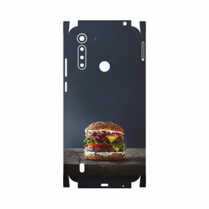 MAHOOT Hamburger-FullSkin Cover Sticker for Motorola Moto G8 Power Lite