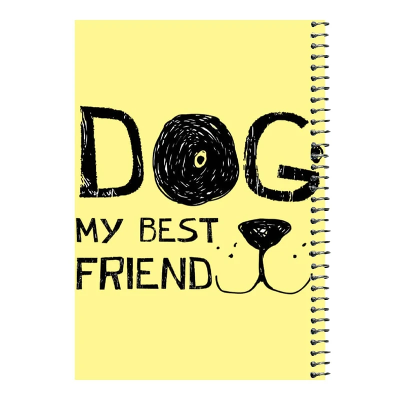 دفتر مشق 80 برگ اس جی مدل بهترین دوست    