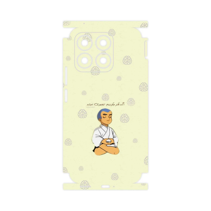 برچسب پوششی ماهوت مدل Ikkyu-san-FullSkin مناسب برای گوشی موبایل آنر X8b