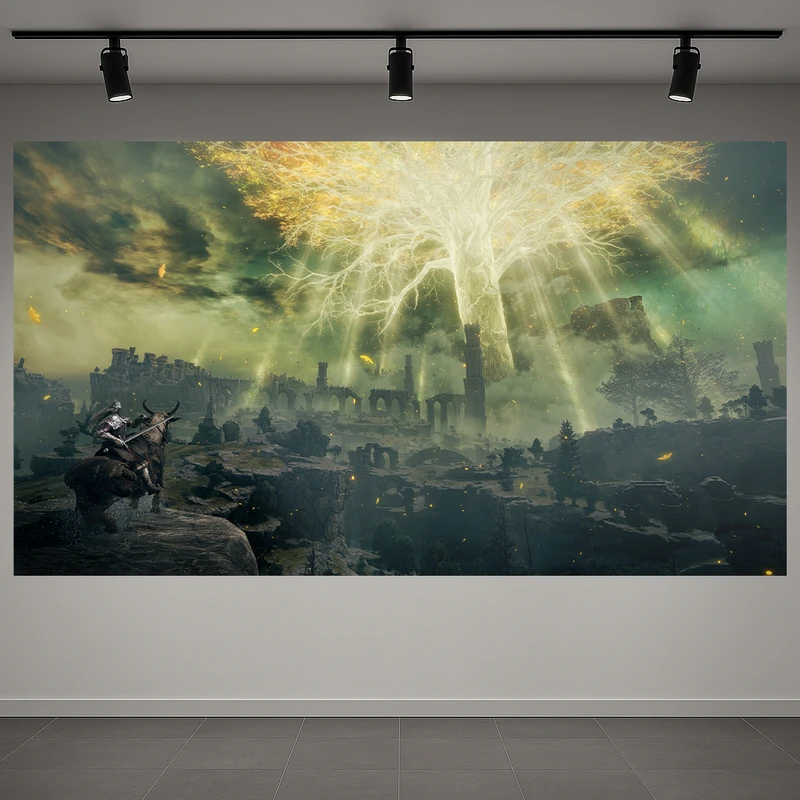 پوستر طرح بازی کامپیوتری مدل الدن رینگ کد AR3058870