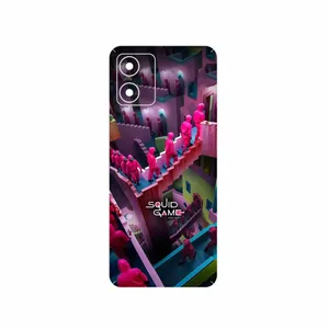 MAHOOT Squid Game Cover Sticker for Motorola Moto E13