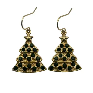 گوشواره زنانه مدل کاج کریسمس