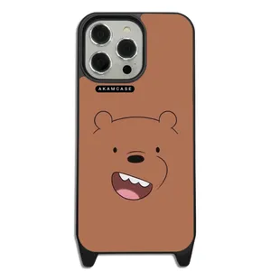 AKAM AMCWLA15PROMAX-BARE BEAR2 Cover For Apple iPhone 15 Pro Max