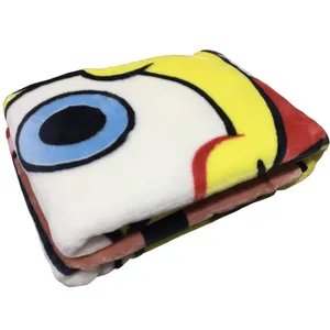 پتو یک نفره گلبافت مدل باب اسفنجی سایز 200x140 سانتی‌متر