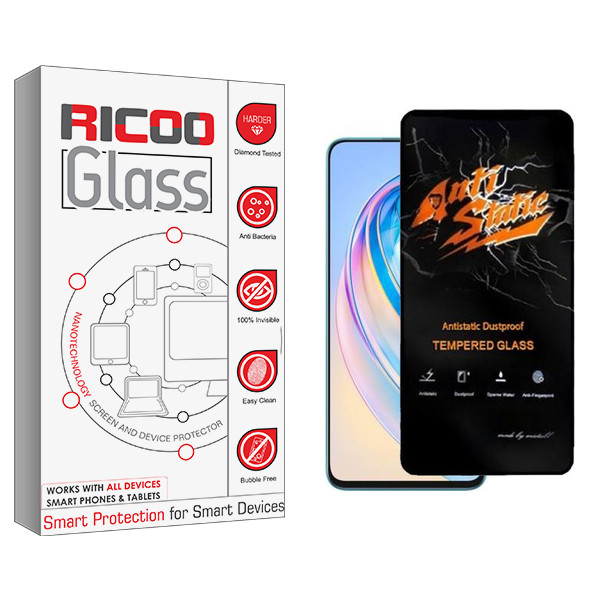 محافظ صفحه نمایش ریکو مدل RC Antistatic مناسب برای گوشی موبایل آنر X8a