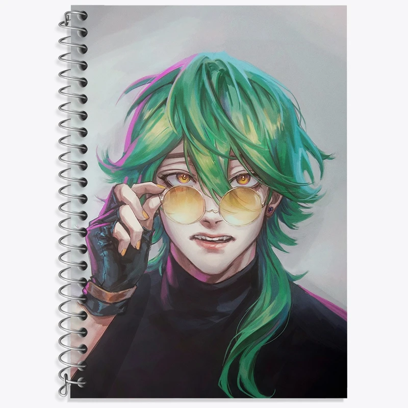 دفتر زبان 50 برگ خندالو مدل دو خط طرح بازی لیگ اف لجندز (League of Legends) کد 33015