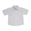 پیراهن آستین کوتاه پسرانه مدل 35380 رنگ سفید