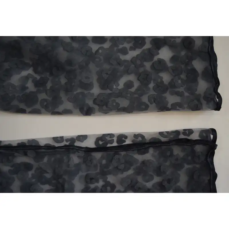 شال زنانه مدل شکوفه توری کد 01