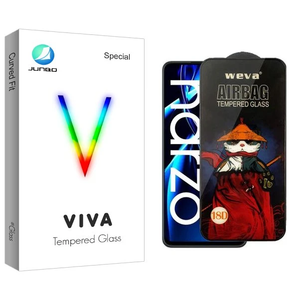 محافظ صفحه نمایش جانبو مدل Viva Airbag مناسب برای گوشی موبایل ریلمی Narzo N55