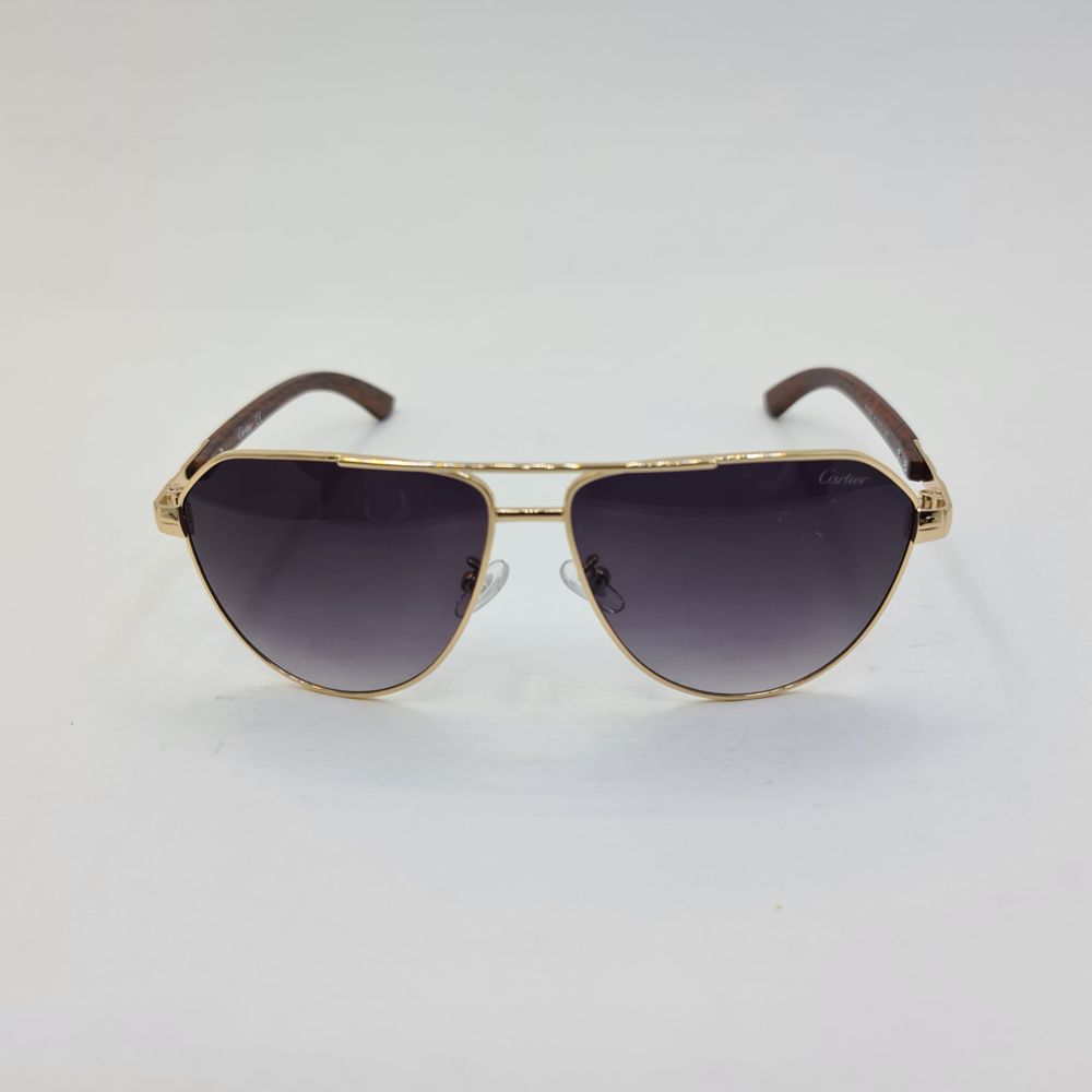 عینک آفتابی  مدل P1002 - DOD دسته چوبی -  - 3