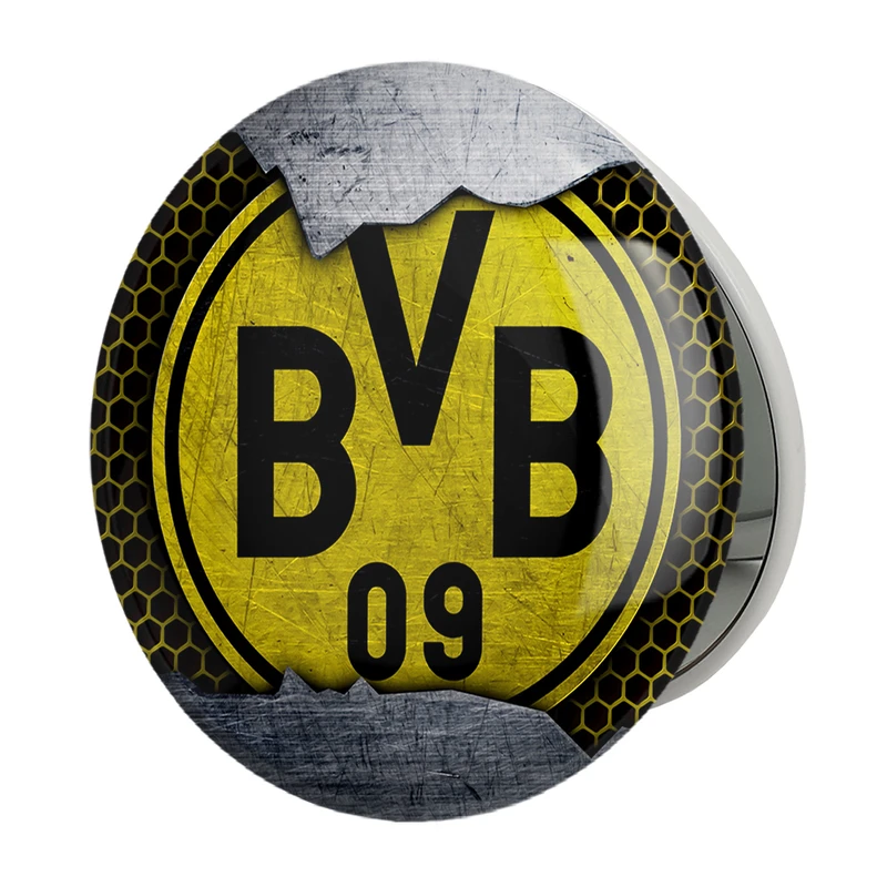 آینه جیبی خندالو طرح باشگاه دورتموند مدل تاشو کد 27428 