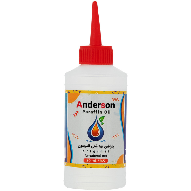 پارافین مایع اندرسون مدل B100 حجم 80 میلی لیتر بسته 6 عددی