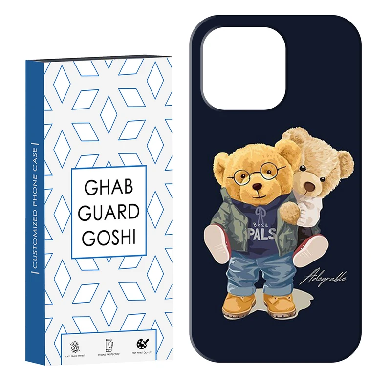 کاور قاب گارد گوشی طرح تدی کد Dimo-599 مناسب برای گوشی موبایل اپل  IPHONE 13 PRO MAX