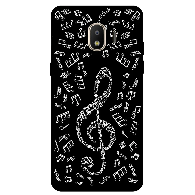 کاور مگافون طرح نوت موسیقی مدل 1370 مناسب برای گوشی موبایل سامسونگ Galaxy J2 Core   