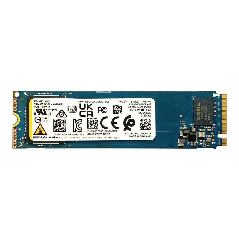 اس اس دی اینترنال کیوکسیا مدل BG5 NVMe ظرفیت 512 گیگابایت اس اس دی اینترنال کیوکسیا مدل BG5 NVMe ظرفیت 512 گیگابایت