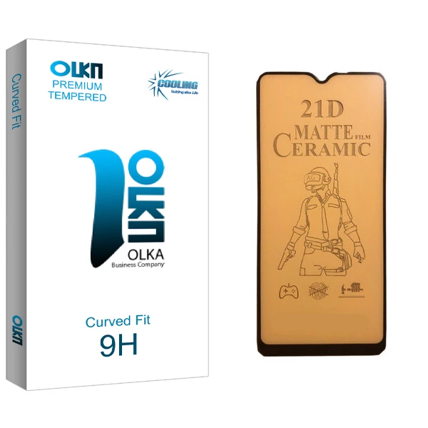 محافظ صفحه نمایش سرامیکی کولینگ مدل Olka glass مناسب برای گوشی موبایل شیائومی Poco M3