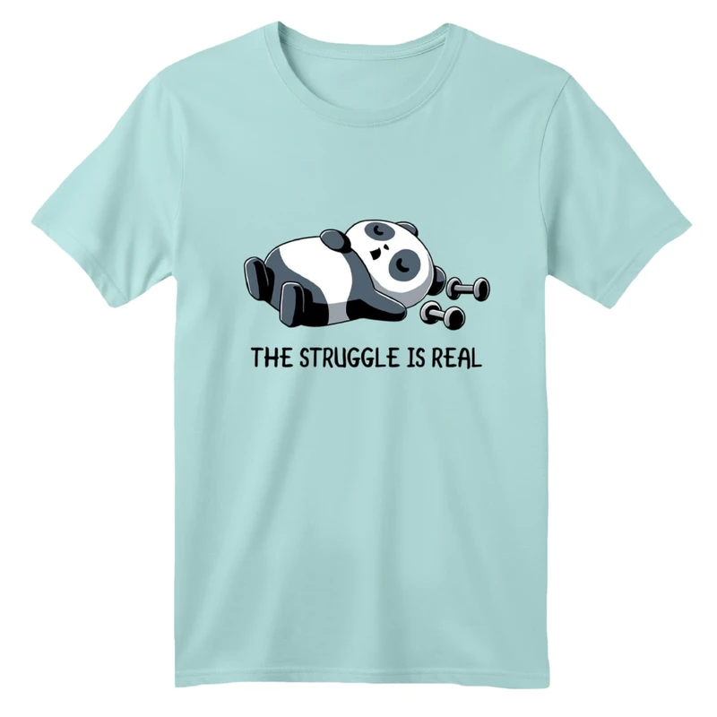 تی شرت آستین کوتاه بچگانه مدل پاندا ورزشی