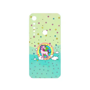 MAHOOT Rainbow unicorn adventure Cover Sticker for Motorola One Vision Plus