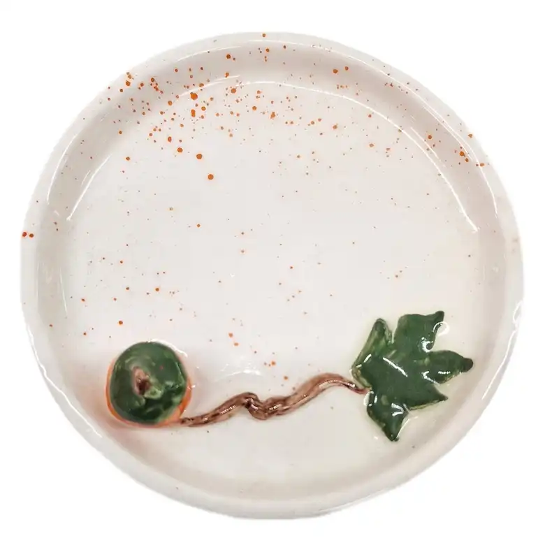 فنجان و نعلبکی سرامیکی مدل کدو