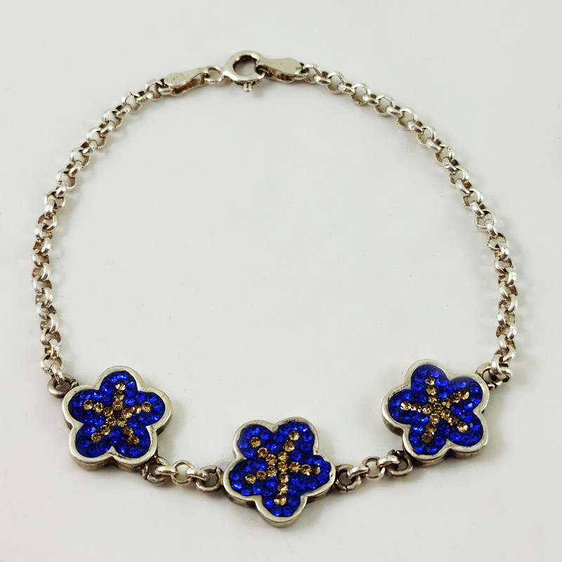 دستبند نقره زنانه کد NG2496 دستبند نقره زنانه کد NG2496