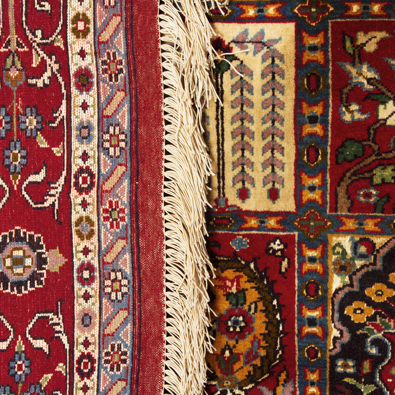 فرش دستبافت سه متری طرح خشتی مدل H87