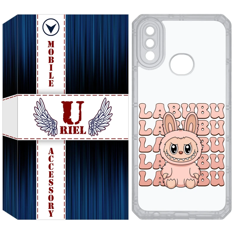 کاور یوریل مدل Clear کد 133 طرح لبوبو Labubu مناسب برای گوشی موبایل سامسونگ Galaxy A10S / M10S