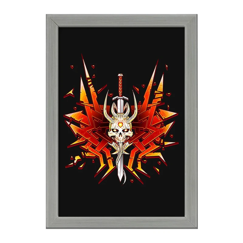 تابلو خندالو طرح بازی رستاخیز (Doom) کد 31405