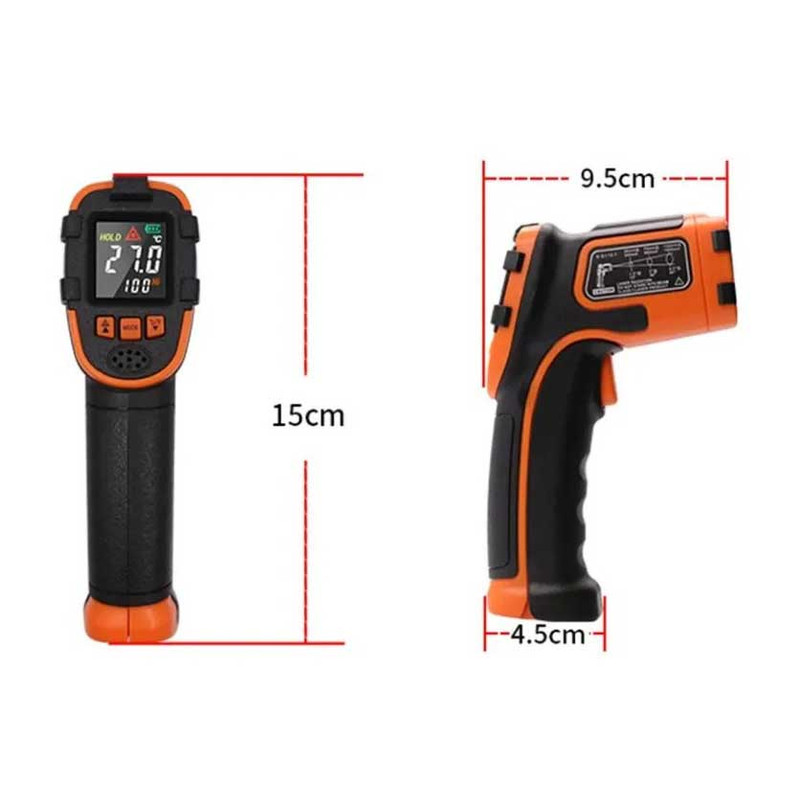 دماسنج لیزری مدل AR390F