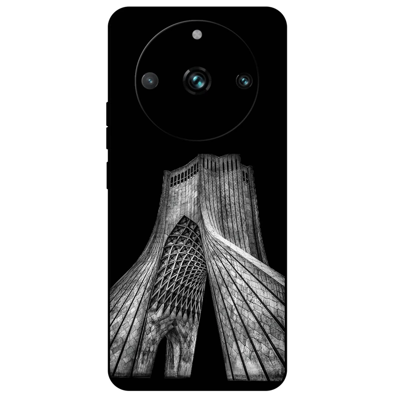 کاور مگافون طرح برج آزادی مدل 8263 مناسب برای گوشی موبایل ریلمی 11 Pro / 11 Pro Plus    